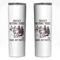 Protect National Parks Skinny Tumbler Support Parks Not Profits Deer