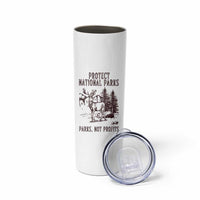 Protect National Parks Skinny Tumbler Support Parks Not Profits Deer