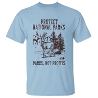 Protect National Parks T Shirt Support Parks Not Profits Deer