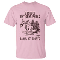 Protect National Parks T Shirt Support Parks Not Profits Deer