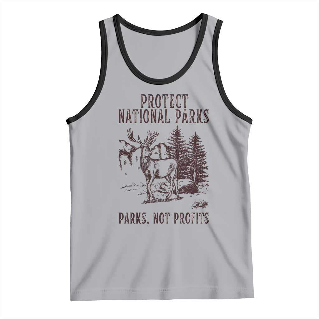 Protect National Parks Tank Top Support Parks Not Profits Deer