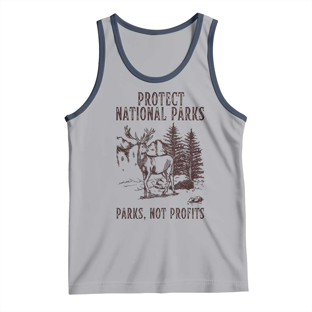 Protect National Parks Tank Top Support Parks Not Profits Deer