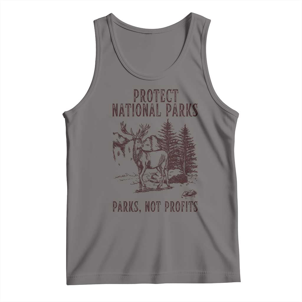 Protect National Parks Tank Top Support Parks Not Profits Deer
