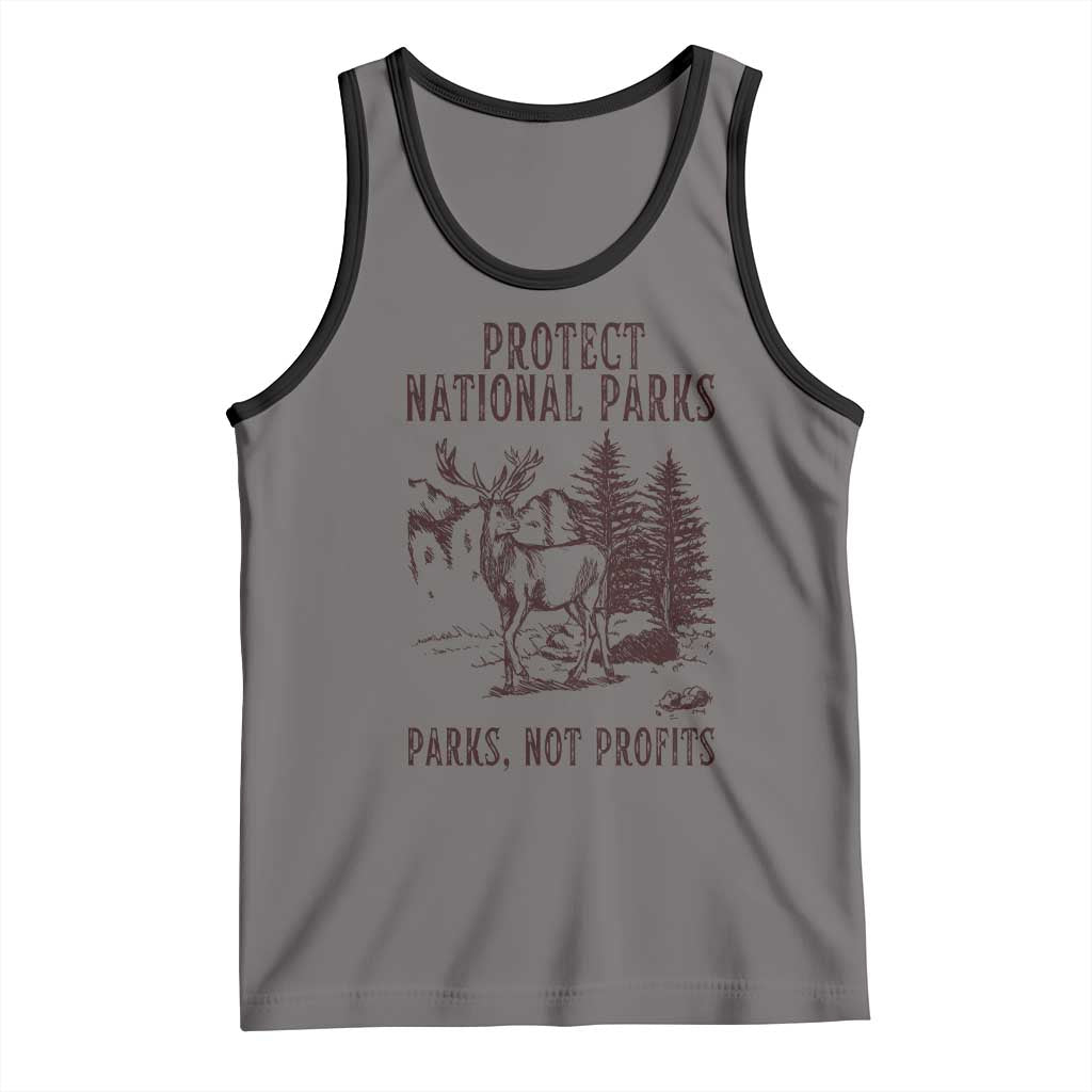 Protect National Parks Tank Top Support Parks Not Profits Deer