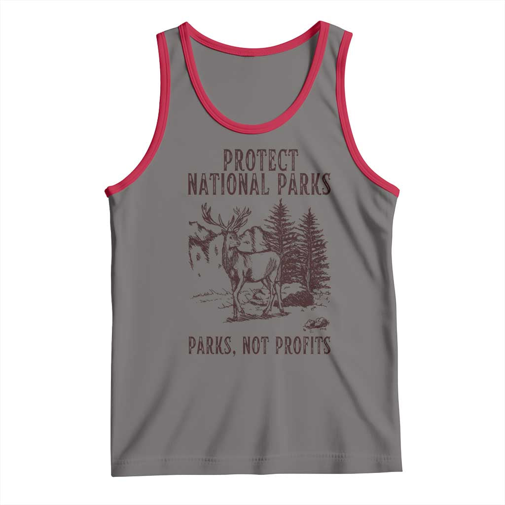 Protect National Parks Tank Top Support Parks Not Profits Deer