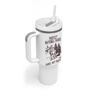 Protect National Parks Tumbler With Handle Support Parks Not Profits Deer