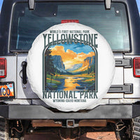 Yellowstone National Park Spare Tire Cover Worlds First NP Retro Vintage Graphic