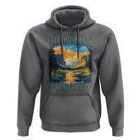 Yellowstone National Park Hoodie Worlds First NP Retro Vintage Graphic
