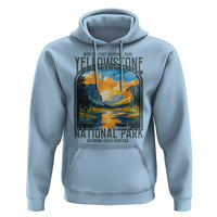 Yellowstone National Park Hoodie Worlds First NP Retro Vintage Graphic