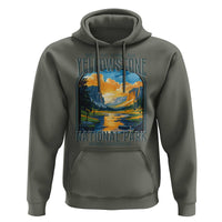 Yellowstone National Park Hoodie Worlds First NP Retro Vintage Graphic