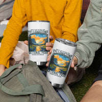 Yellowstone National Park Tumbler Cup Worlds First NP Retro Vintage Graphic