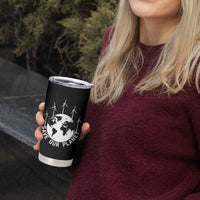 Save Our Planet Tumbler Cup Wind Power Electricity Earth Day 2025