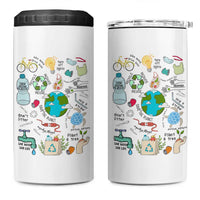Save The Planet 4 in 1 Can Cooler Tumbler Earth Day Protect Nature Environmental Recycling