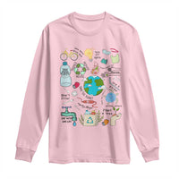Save The Planet Long Sleeve Shirt Earth Day Protect Nature Environmental Recycling