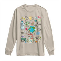 Save The Planet Long Sleeve Shirt Earth Day Protect Nature Environmental Recycling