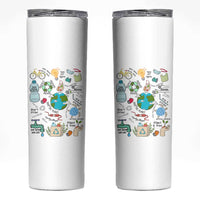 Save The Planet Skinny Tumbler Earth Day Protect Nature Environmental Recycling