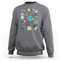 Save The Planet Sweatshirt Earth Day Protect Nature Environmental Recycling
