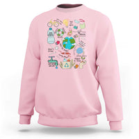 Save The Planet Sweatshirt Earth Day Protect Nature Environmental Recycling