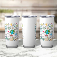 Save The Planet Tumbler Cup Earth Day Protect Nature Environmental Recycling