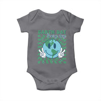 Earth Day Everyday Baby Onesie Smile Face Hippie Planet Anniversary