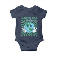 Earth Day Everyday Baby Onesie Smile Face Hippie Planet Anniversary