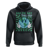 Earth Day Everyday Hoodie Smile Face Hippie Planet Anniversary