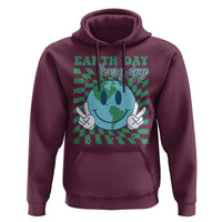 Earth Day Everyday Hoodie Smile Face Hippie Planet Anniversary