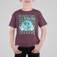 Earth Day Everyday T Shirt For Kid Smile Face Hippie Planet Anniversary