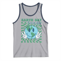 Earth Day Everyday Tank Top Smile Face Hippie Planet Anniversary