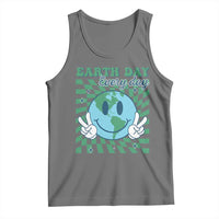 Earth Day Everyday Tank Top Smile Face Hippie Planet Anniversary