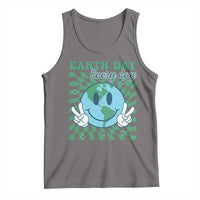 Earth Day Everyday Tank Top Smile Face Hippie Planet Anniversary