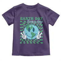 Earth Day Everyday Toddler T Shirt Smile Face Hippie Planet Anniversary