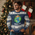 Happy Earth Day Ugly Christmas Sweater Cute Earth With Floral - Wonder Print Shop