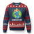 Happy Earth Day Ugly Christmas Sweater Cute Earth With Floral - Wonder Print Shop