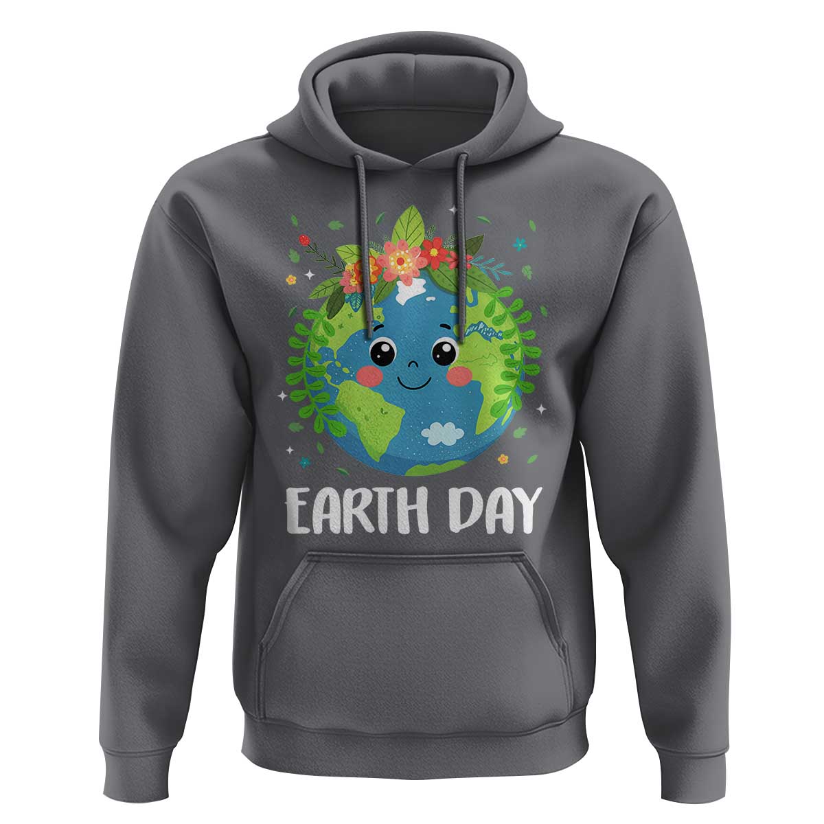 Happy Earth Day Hoodie Cute Earth With Floral