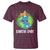 Happy Earth Day T Shirt Cute Earth With Floral