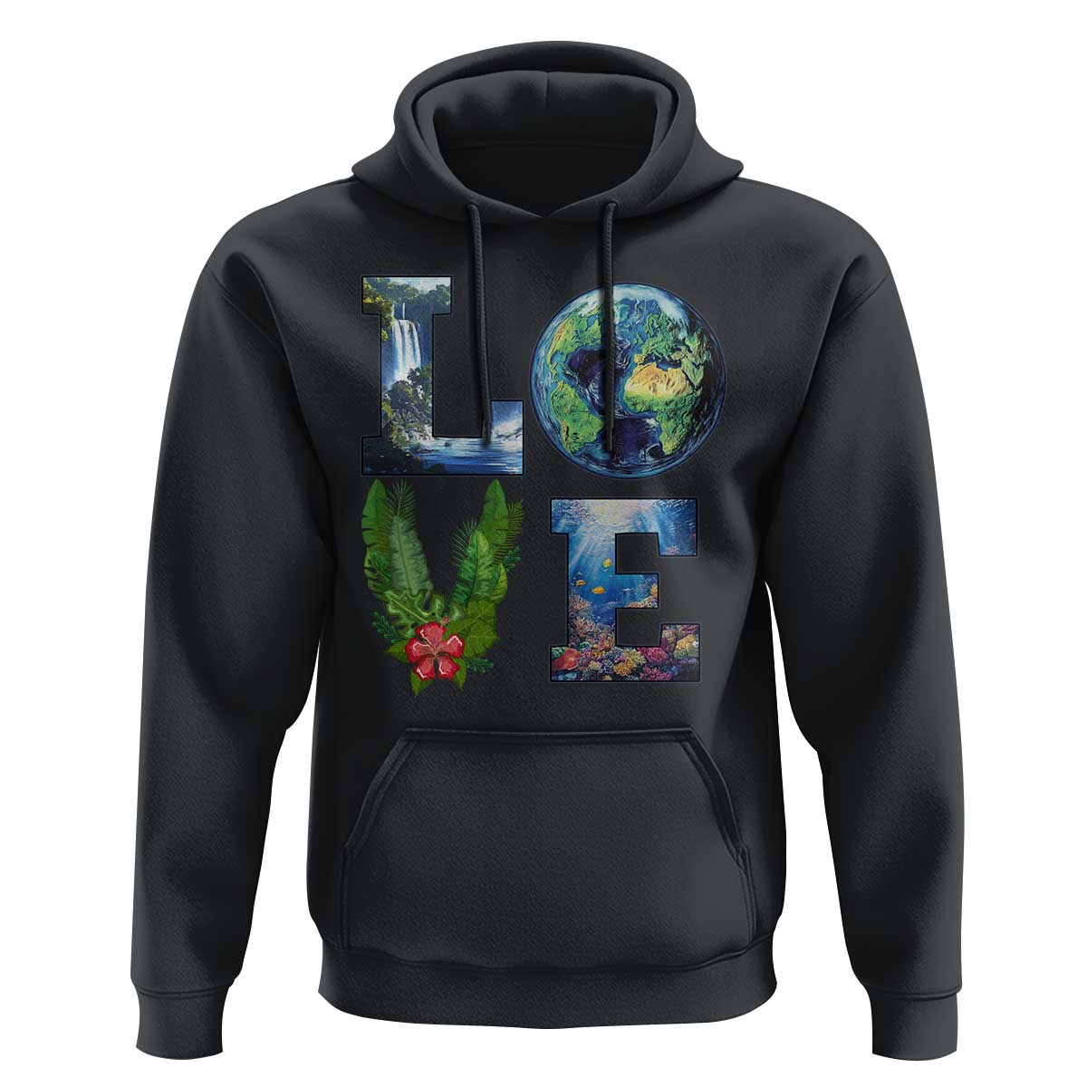 Earth Day LOVE Hoodie Planet Anniversary Everyday