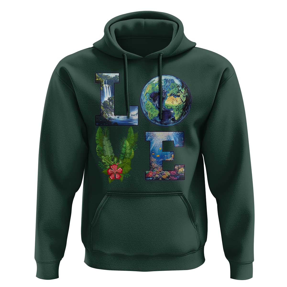 Earth Day LOVE Hoodie Planet Anniversary Everyday