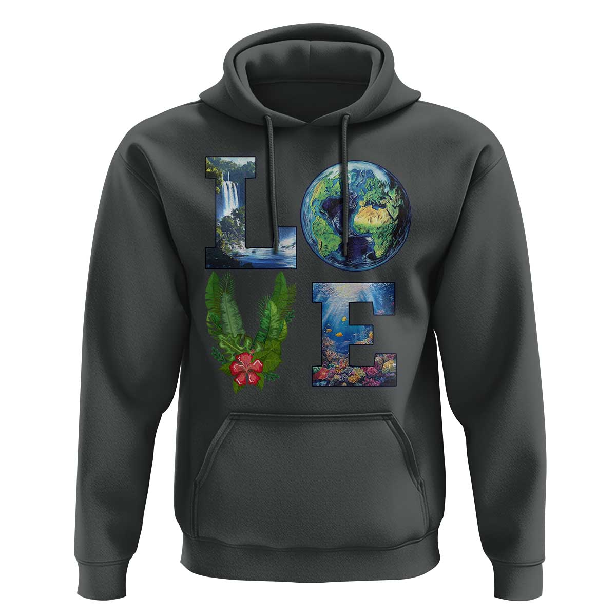 Earth Day LOVE Hoodie Planet Anniversary Everyday