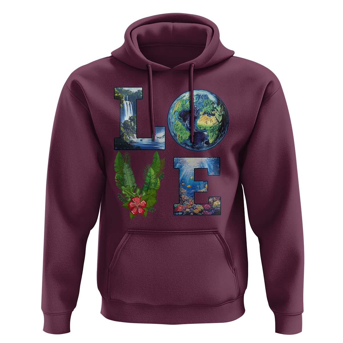 Earth Day LOVE Hoodie Planet Anniversary Everyday