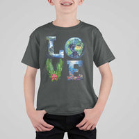 Earth Day LOVE T Shirt For Kid Planet Anniversary Everyday