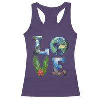 Earth Day LOVE Racerback Tank Top Planet Anniversary Everyday