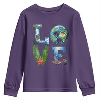 Earth Day LOVE Youth Sweatshirt Planet Anniversary Everyday
