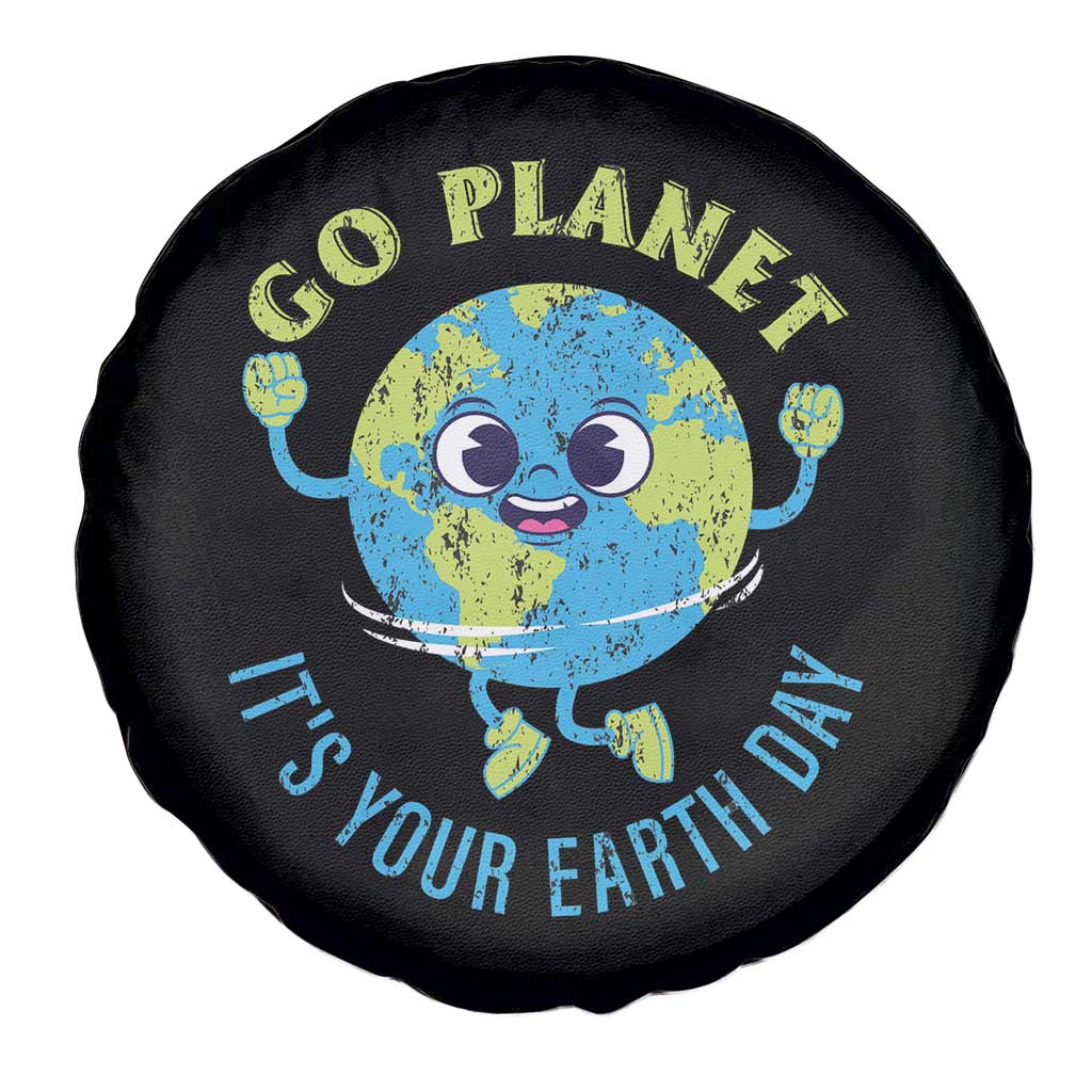 Go Planet It's Your Earth Day Spare Tire Cover