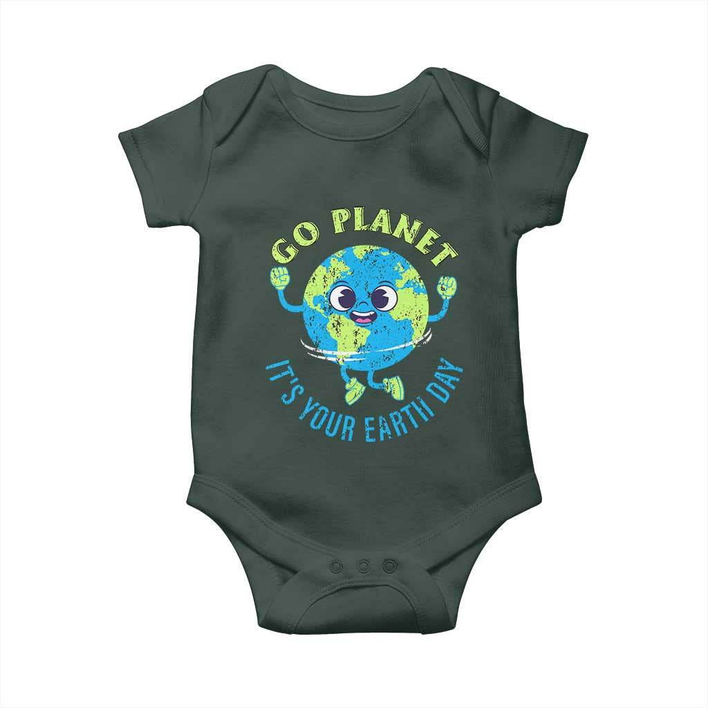 Go Planet It's Your Earth Day Baby Onesie