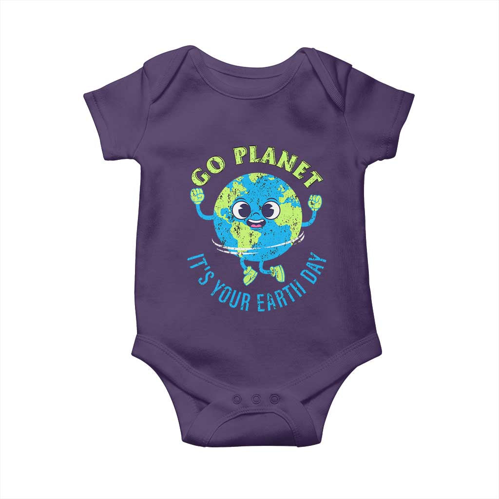 Go Planet It's Your Earth Day Baby Onesie