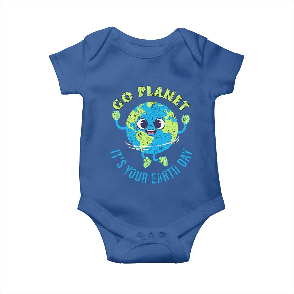 Go Planet It's Your Earth Day Baby Onesie
