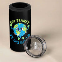 Go Planet It's Your Earth Day 4 in 1 Can Cooler Tumbler