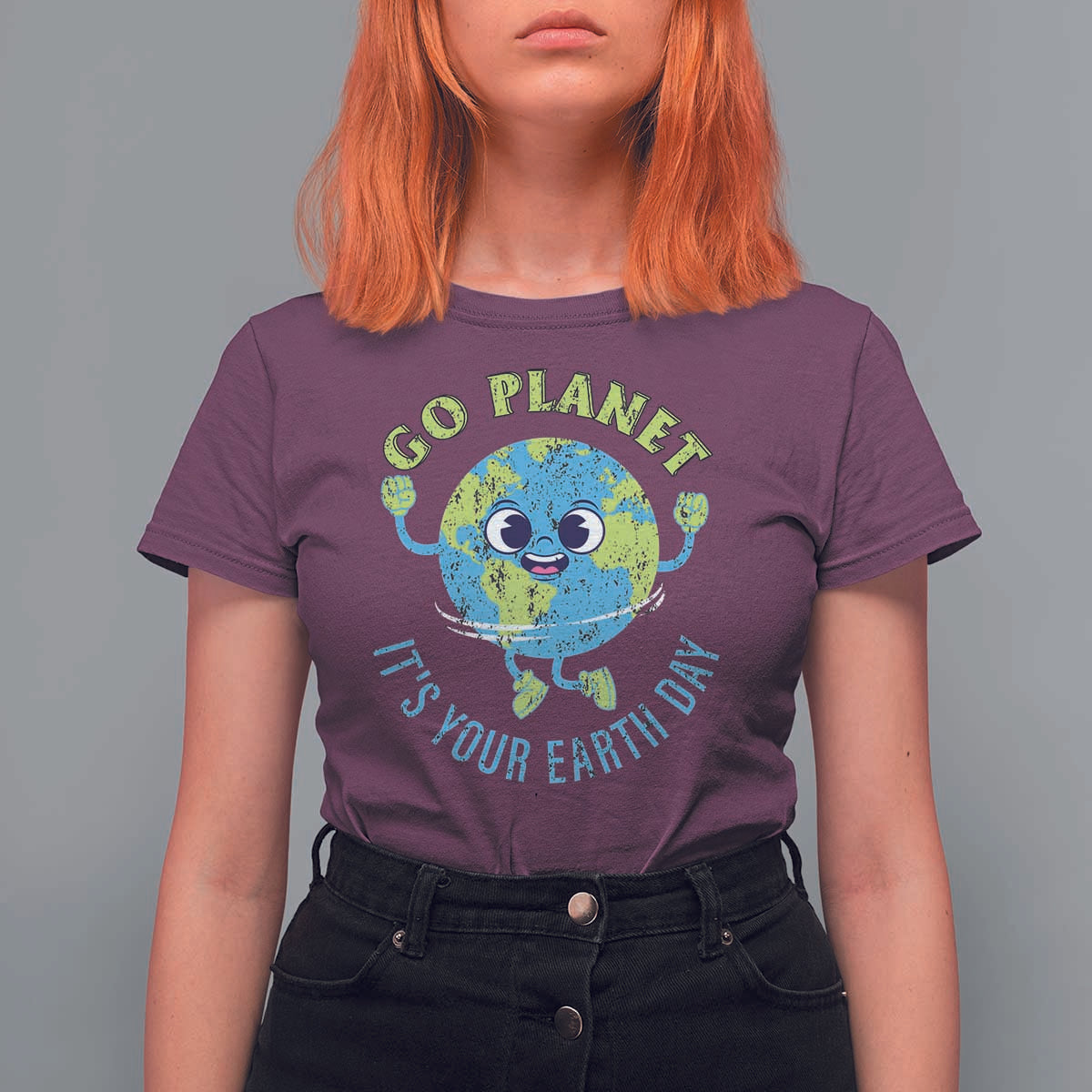 Go Planet It's Your Earth Day T Shirt For Women