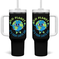 Go Planet It's Your Earth Day Tumbler With Handle